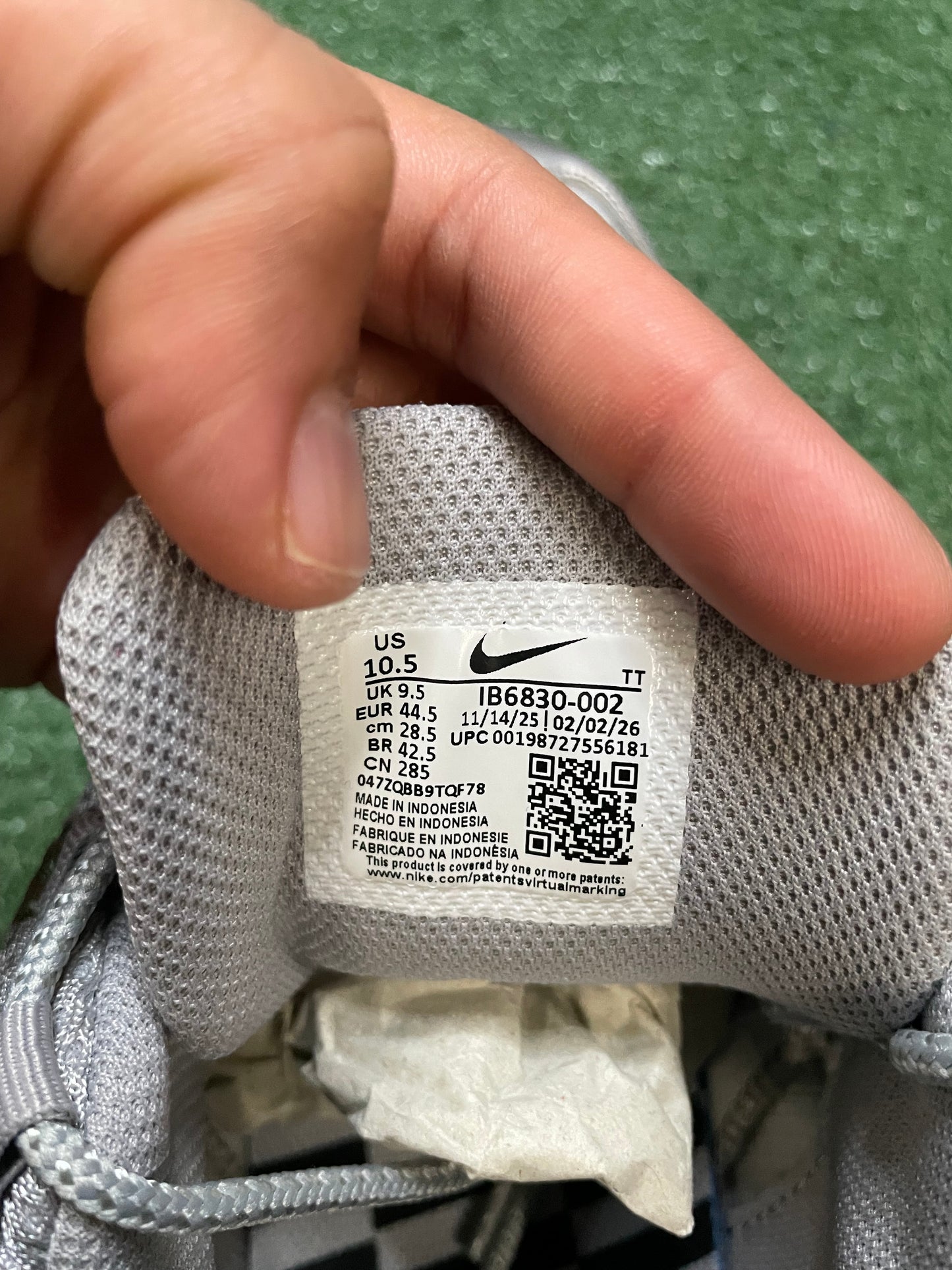 Nike Air Max 95 big bubble metallic silver