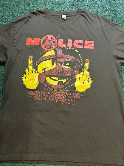 Malicewear olive green tee