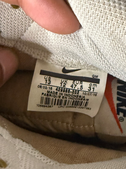 Nike Blazer Mid Premium Linen 13 Men/14.5 Women “Preowned”