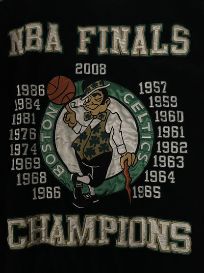 Vintage 2000s Boston Celtics suede jacket