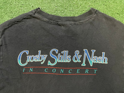 vintage 1984 Crosby, Stills & Nash In Concert tee