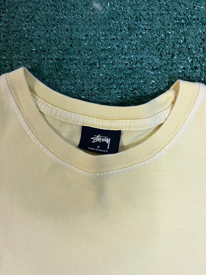 Stussy yellow Poseidon tee