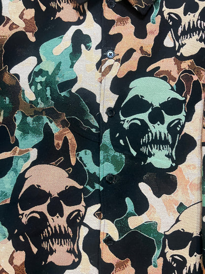 Rebel Vengeance skull tapestry jacket