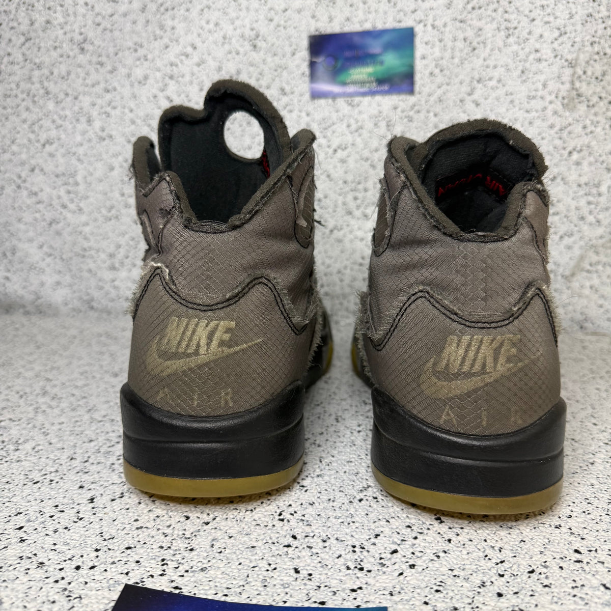 Jordan 5 Off White Muslin 10 Men “Preowned”