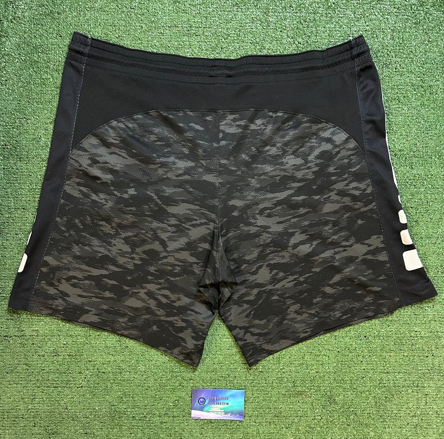 Nike black camo elite shorts
