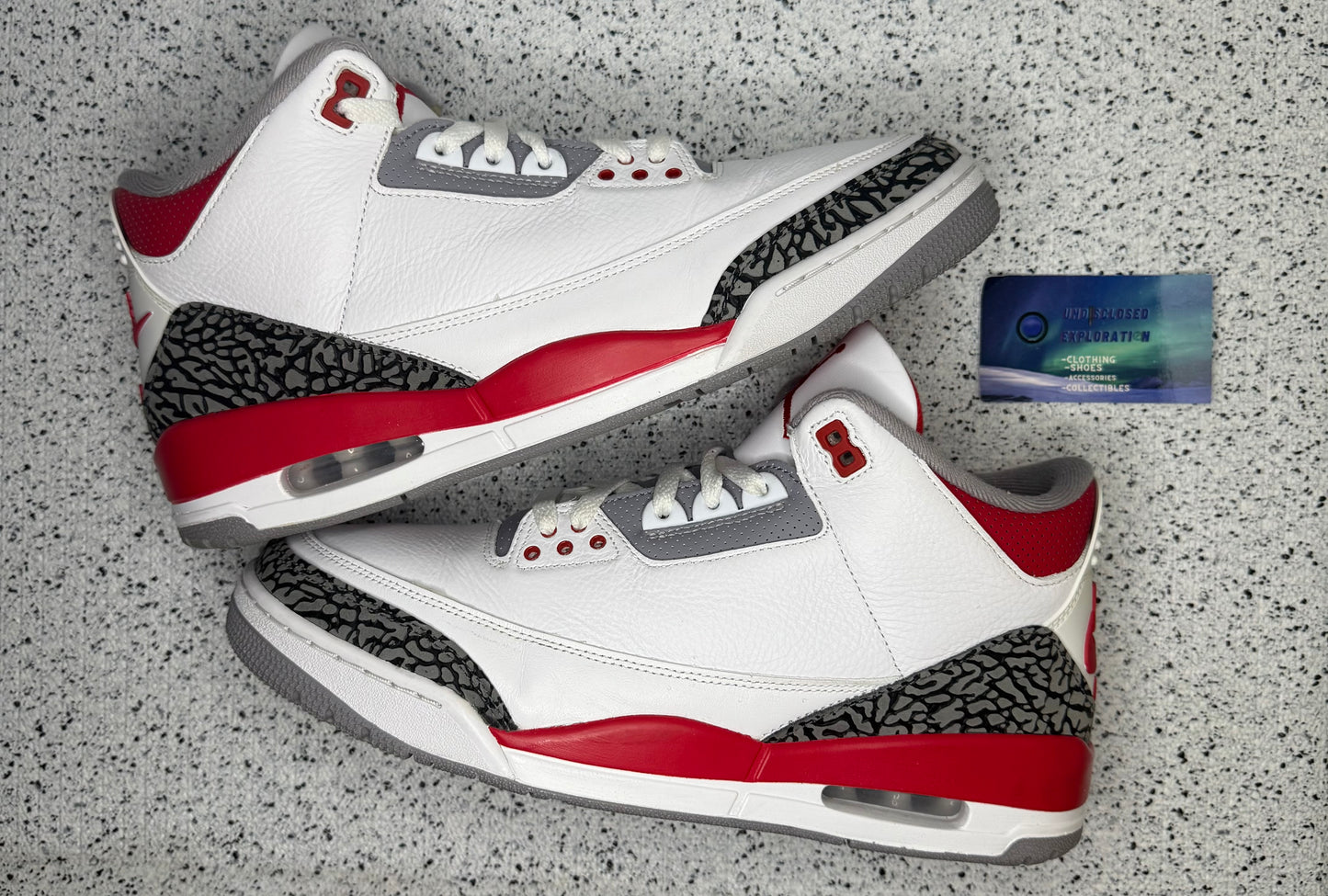 Jordan 3 Fire Red 12 Men/13.5 Women “Preowned”