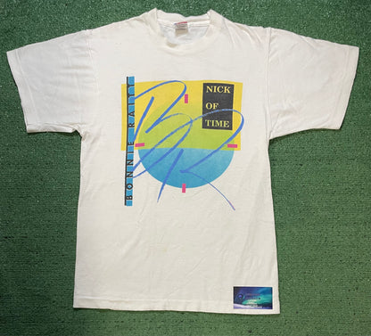 Vintage 1980s Bonnie Raitt Nick of time tour tee
