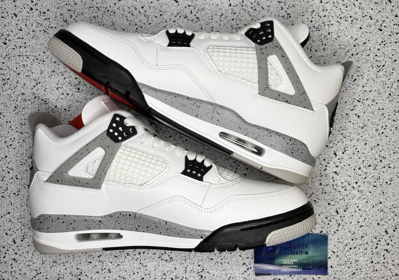 Jordan 4 White Cement