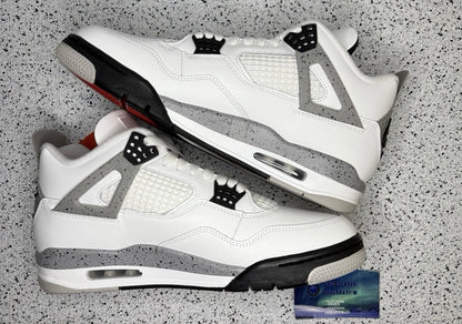 Jordan 4 White Cement