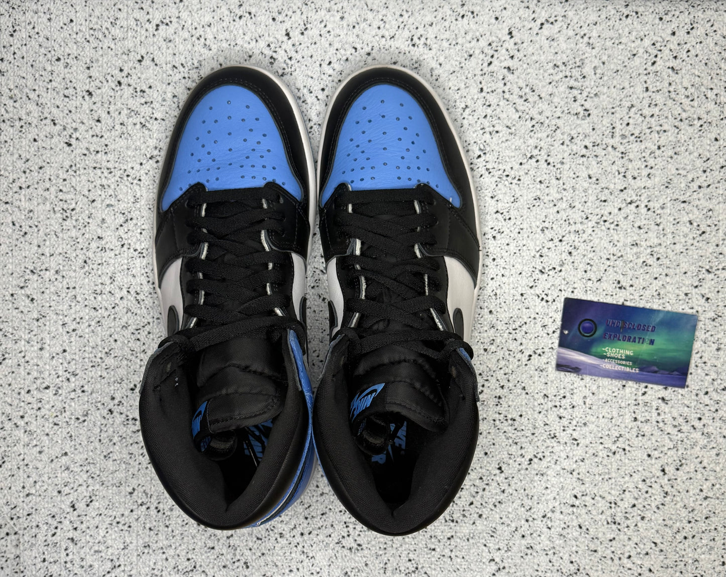 Jordan 1 UNC Toe 9.5 Men/11 Women “Preowned”