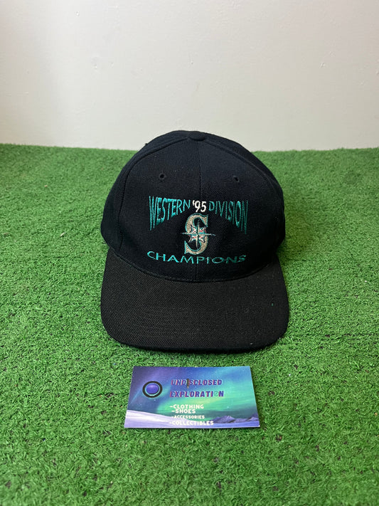 Vintage Seattle mariners western division  1995 hat