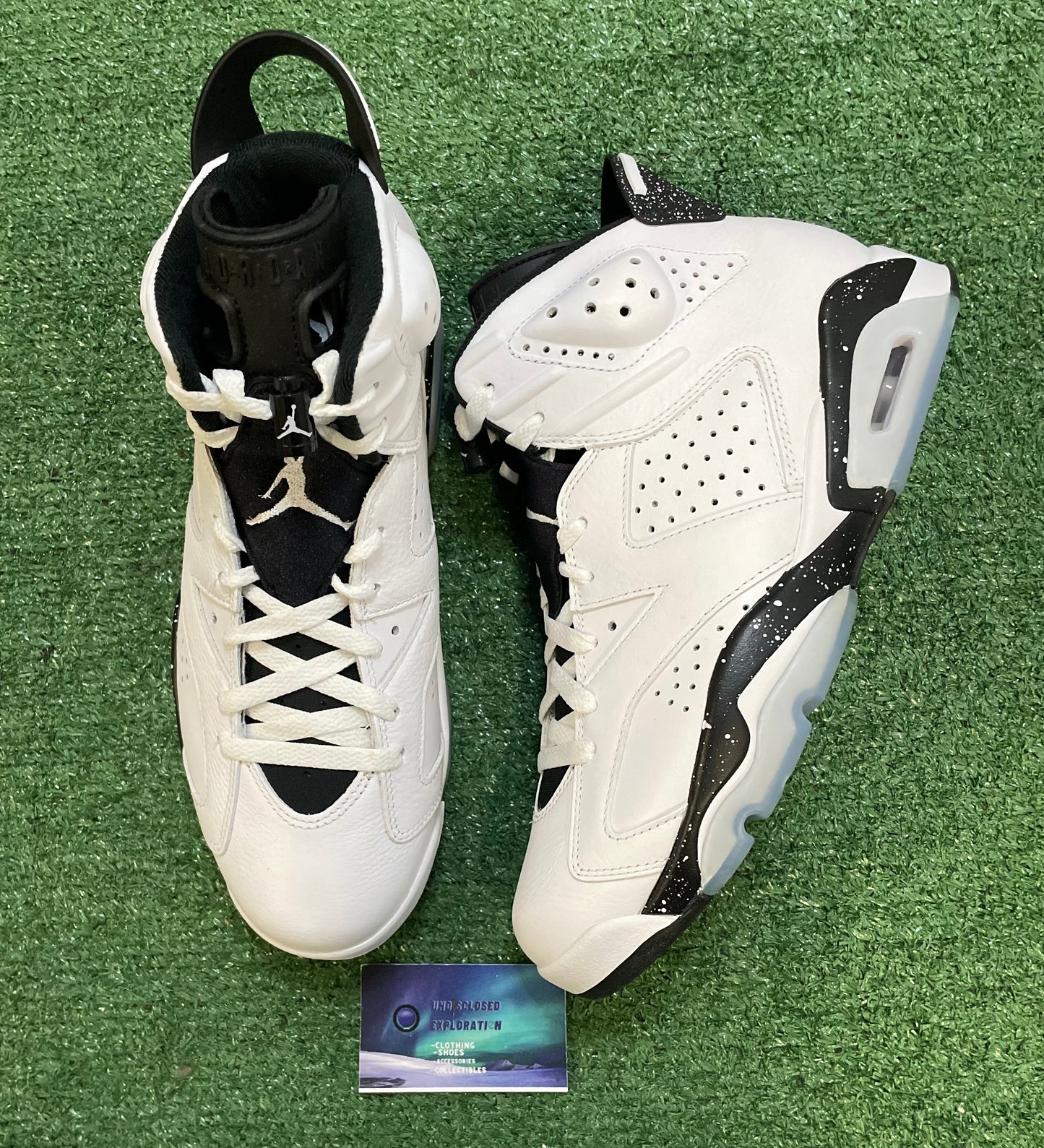 Jordan 6 reverse Oreo