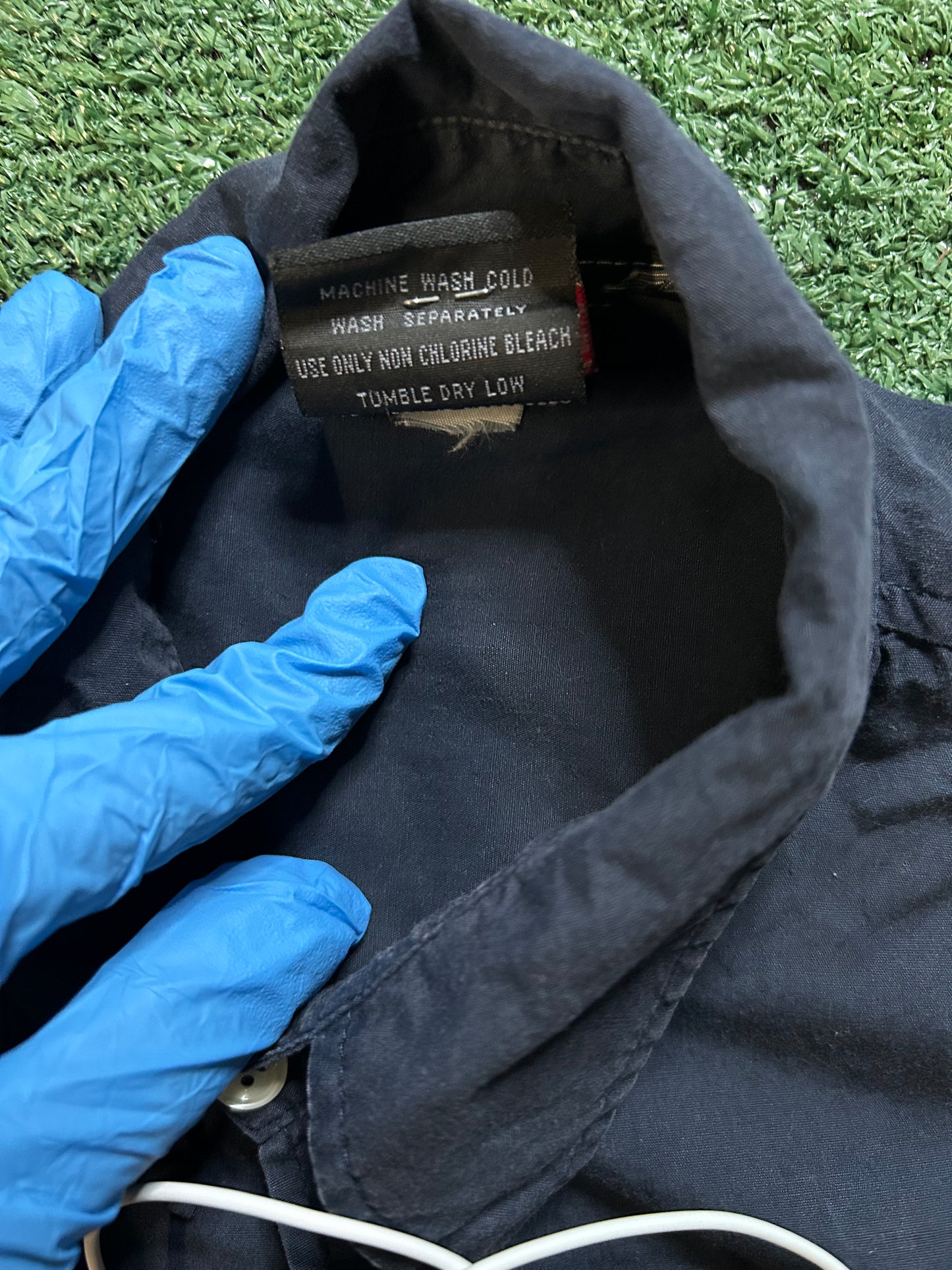 Vintage school of hard knocks embroidered button up