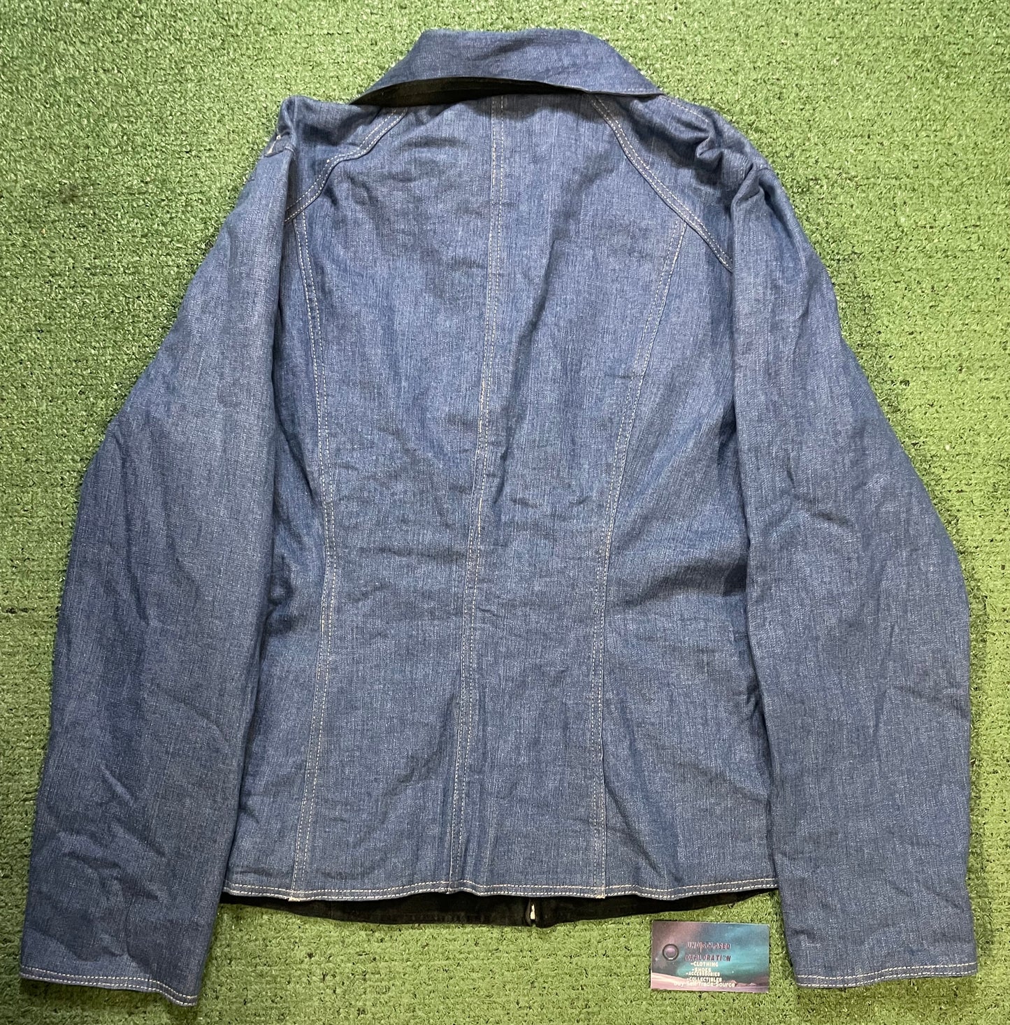 Vintage Jean and suede reversible jacket