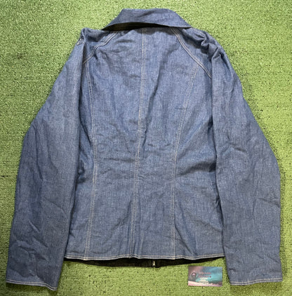 Vintage Jean and suede reversible jacket
