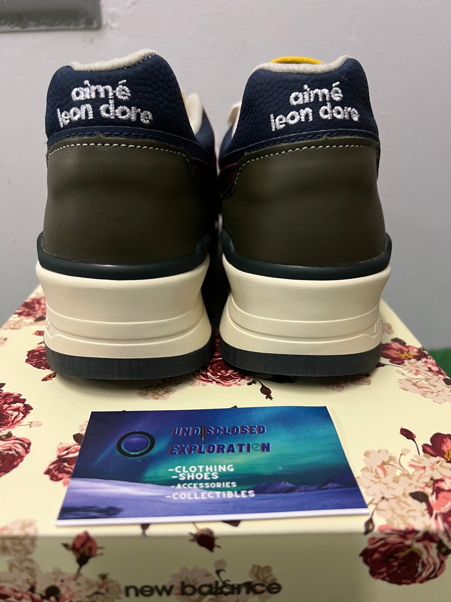 New balance 997 x Aime Leon dore dark moss angora