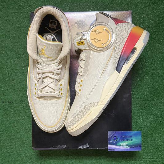 Jordan 3 J Balvin Medellin Sunset