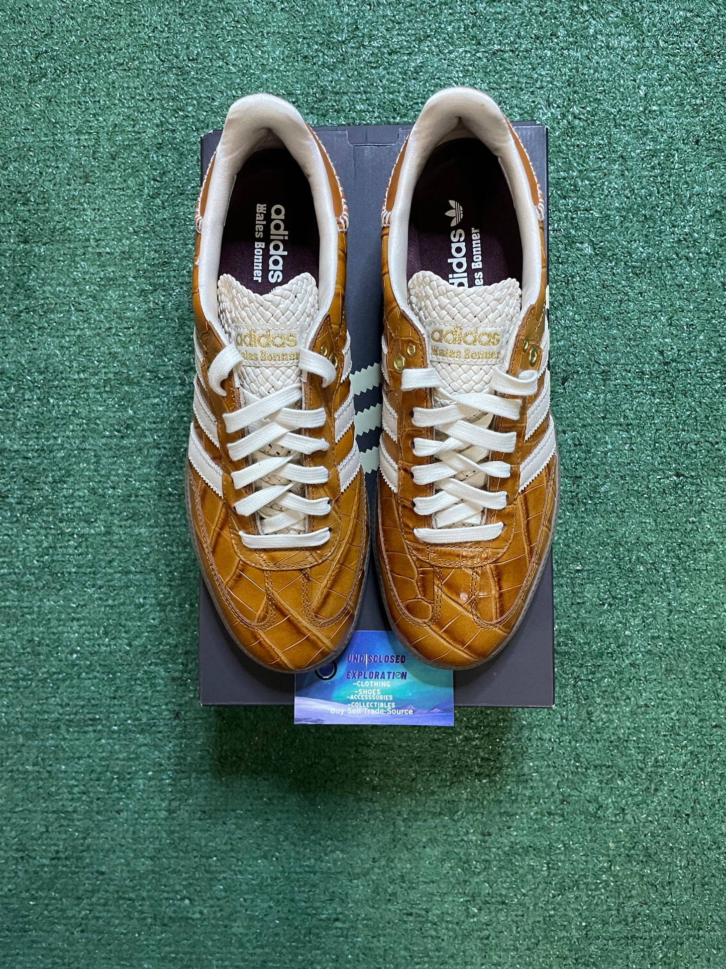 Adidas Samba X wales Bonner croc brown