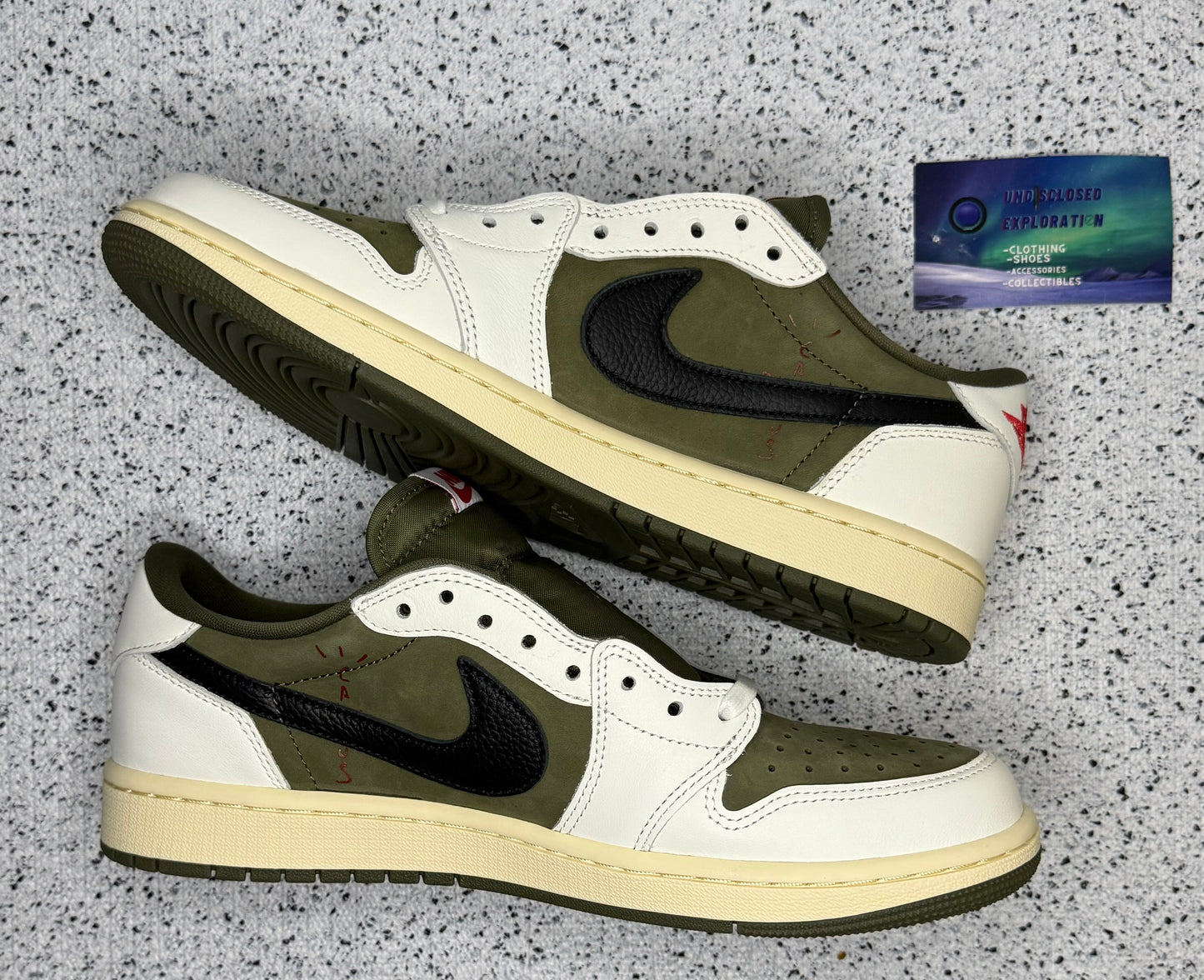 Jordan 1 Low Travis Scott Medium Olive