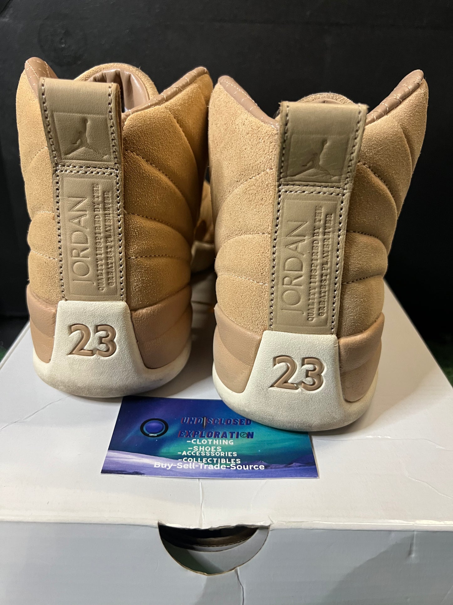 Air Jordan 12 vachetta tan size 7.5men/9women