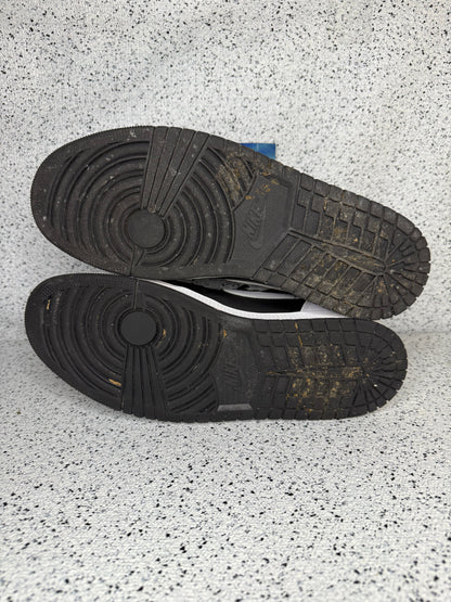 Jordan 1 Black White 12 Men/13.5 Women “Preowned”