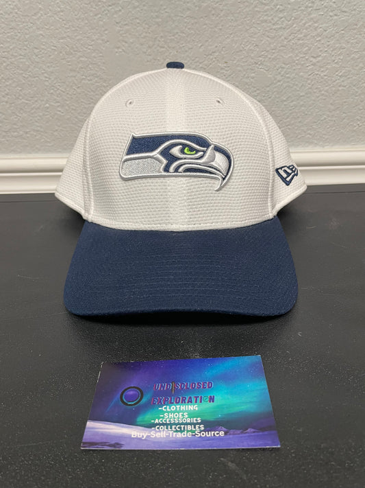 Seattle Seahawks blue and white hat