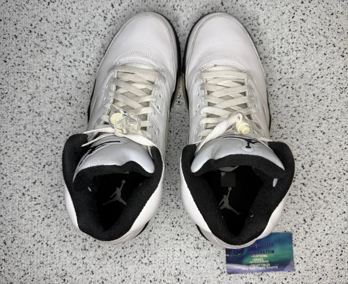 Jordan 5 Reverse Metallic 9.5 Men/11 Women “Preowned”