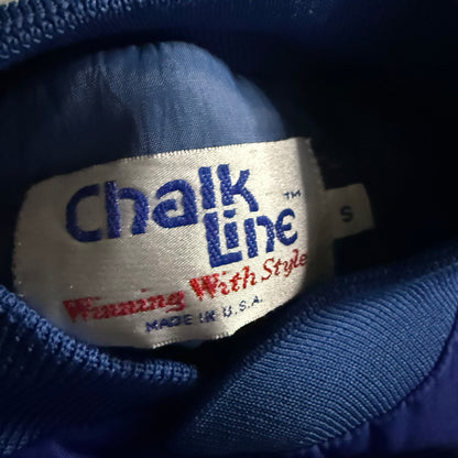 Vintage Seattle Seahawks Satin Chalk Line Fanimations Jacket