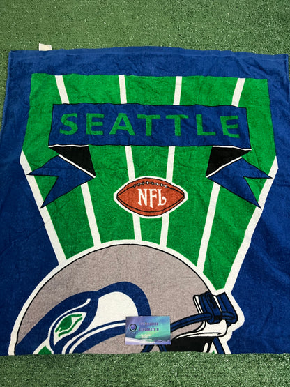 Vintage 1996 Seattle Seahawks towel