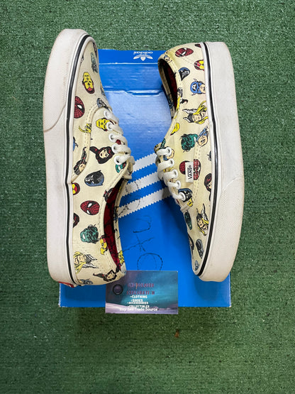 vans Authentic x Marvel Marvel Heads size 8men/9.5women
