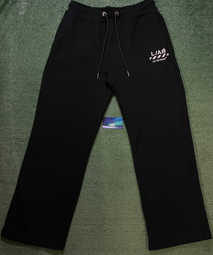 LAB co Off White Men's L/AB Core Diagonal sweatpants