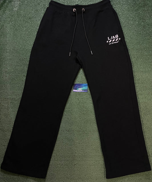 LAB co Off White Men's L/AB Core Diagonal sweatpants