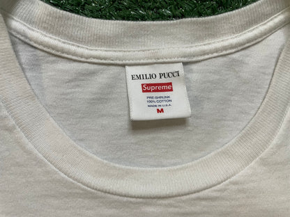 Supreme X Emilio Pucci box logo tee