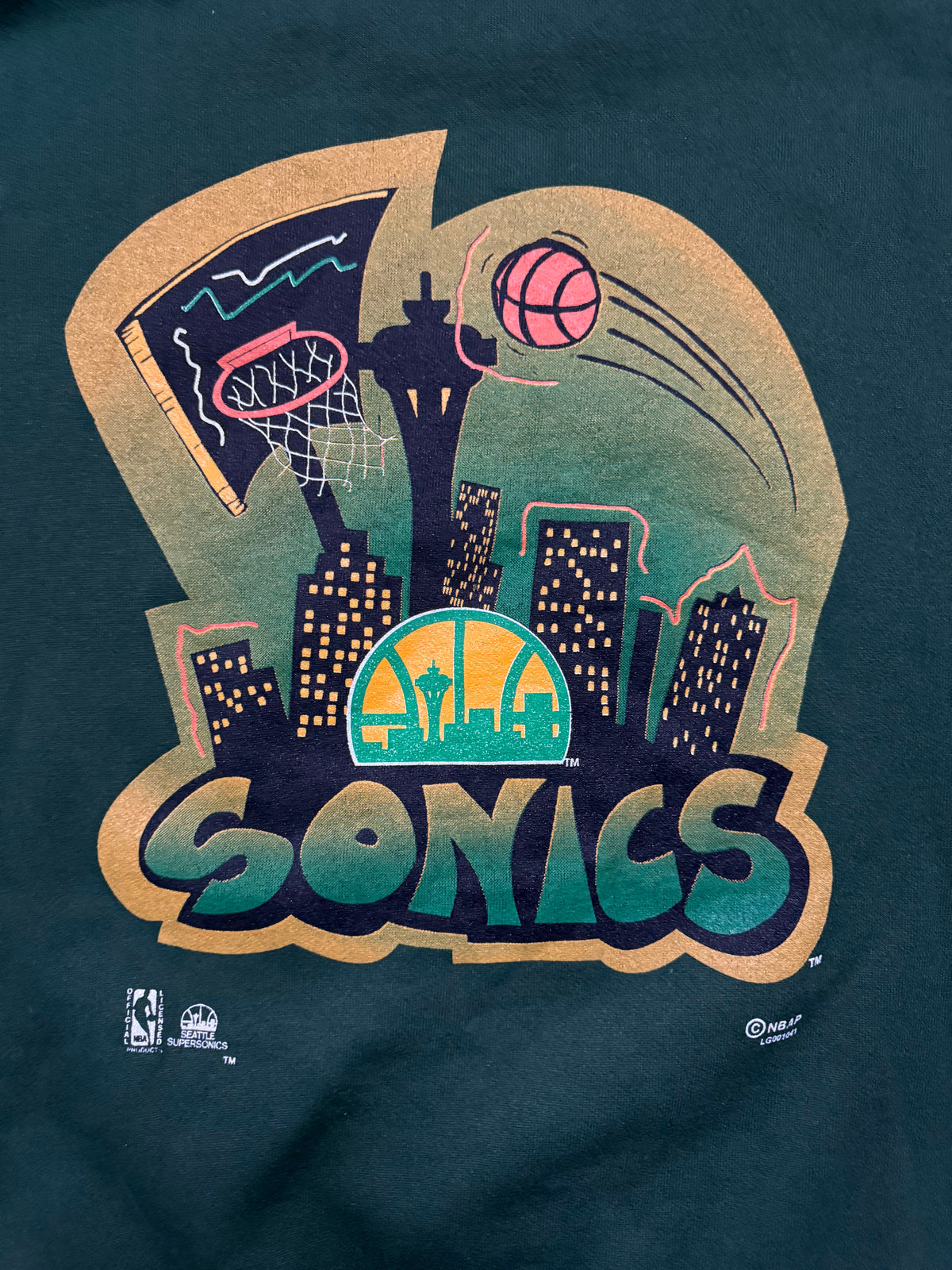 Vintage Seattle SuperSonics Crewneck