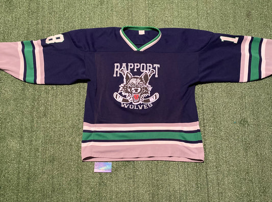 Vintage Rapport Wolves Fowler Hockey Jersey