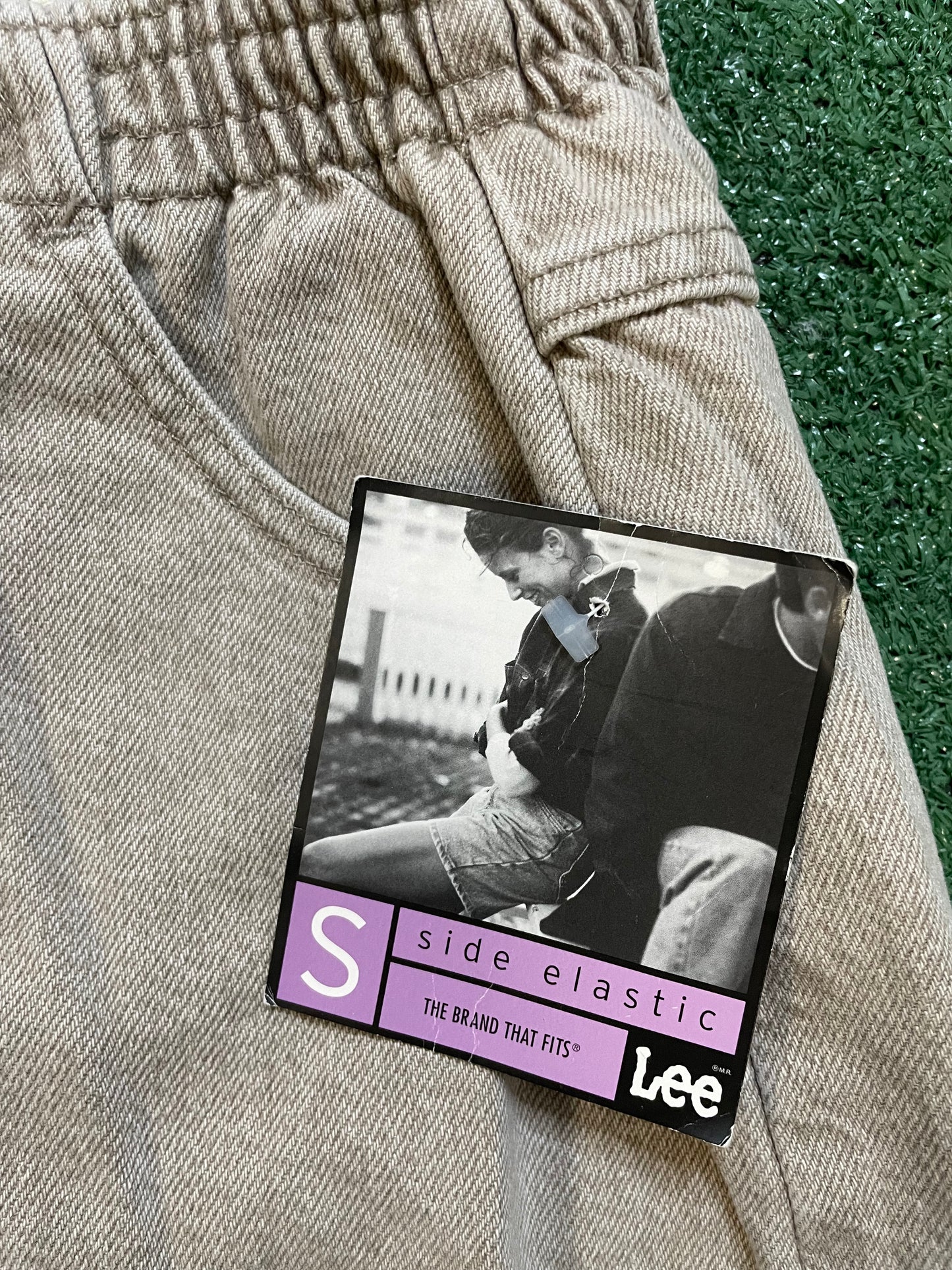 Vintage Lee tan shorts