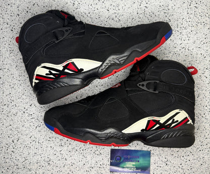 Jordan 8 Playoff 9.5 Men/11 Women “Preowned”