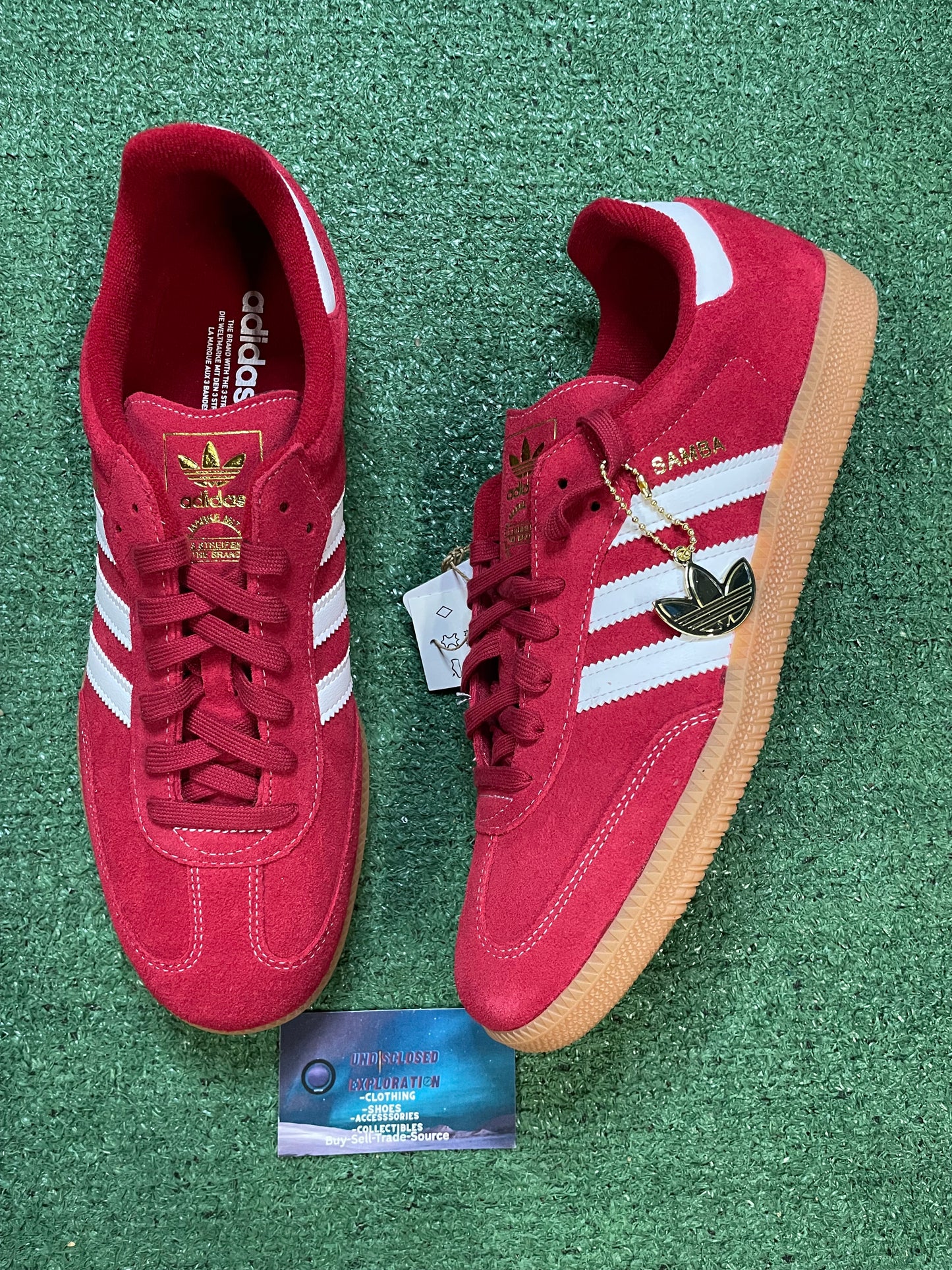 Adidas Samba victory red