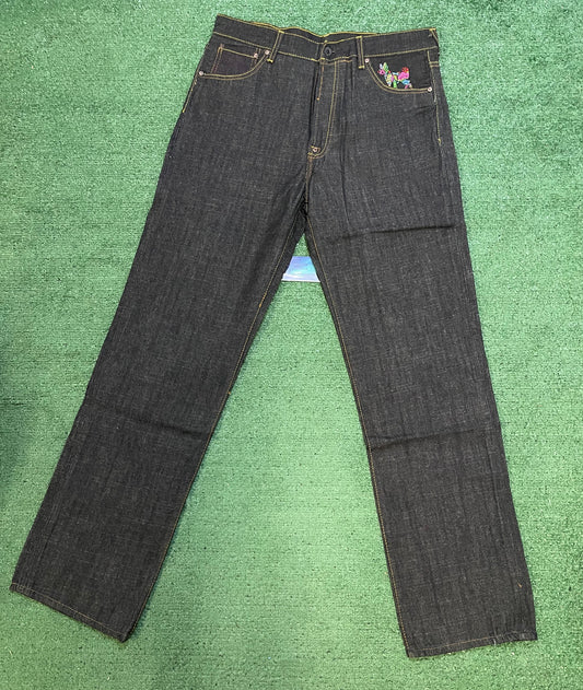 Vintage 1990s Red Monkey Company RMC embroidered jeans