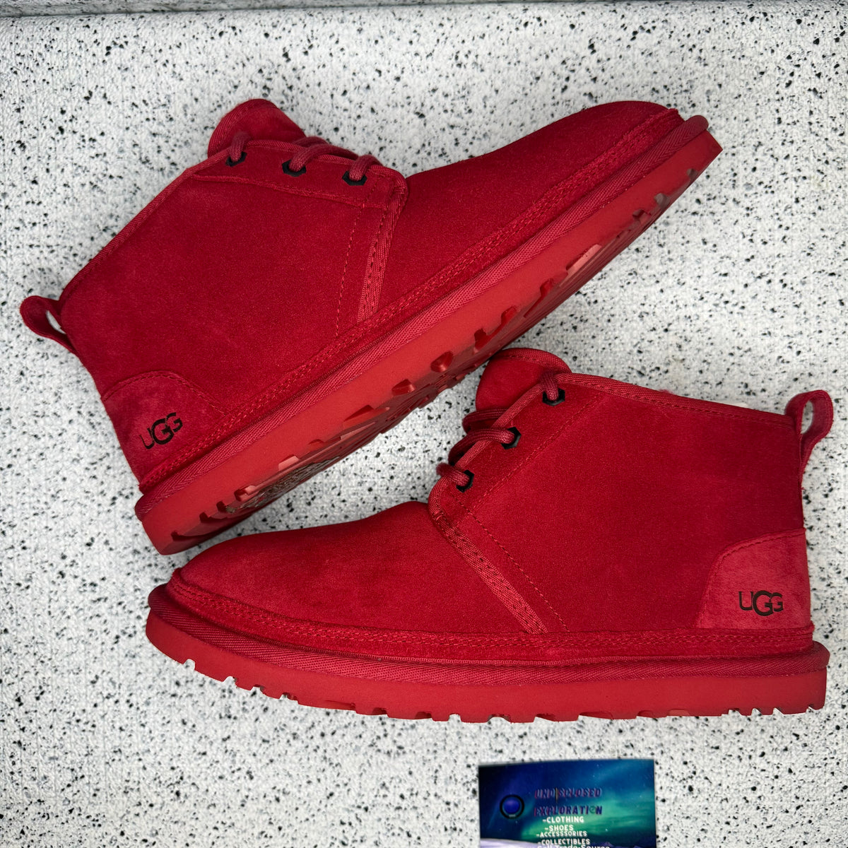UGG Neumel Boot Samba Red 9 Men “Preowned”