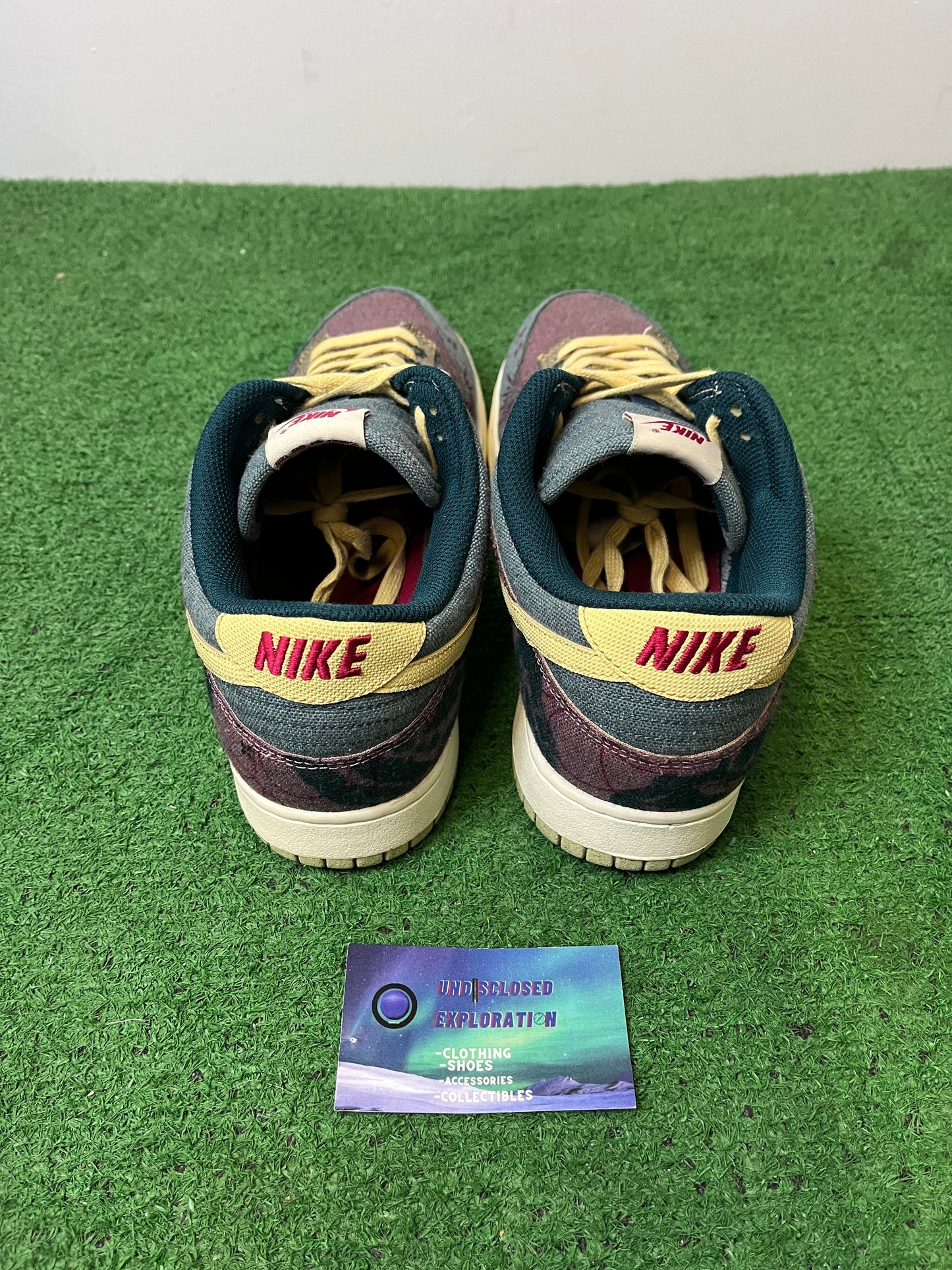 Nike dunk low community garden size 13men/14.5women