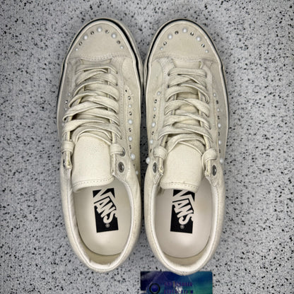 Vans Old Skool 36 Pearlized Marshmallow White 9 Men “Preowned”