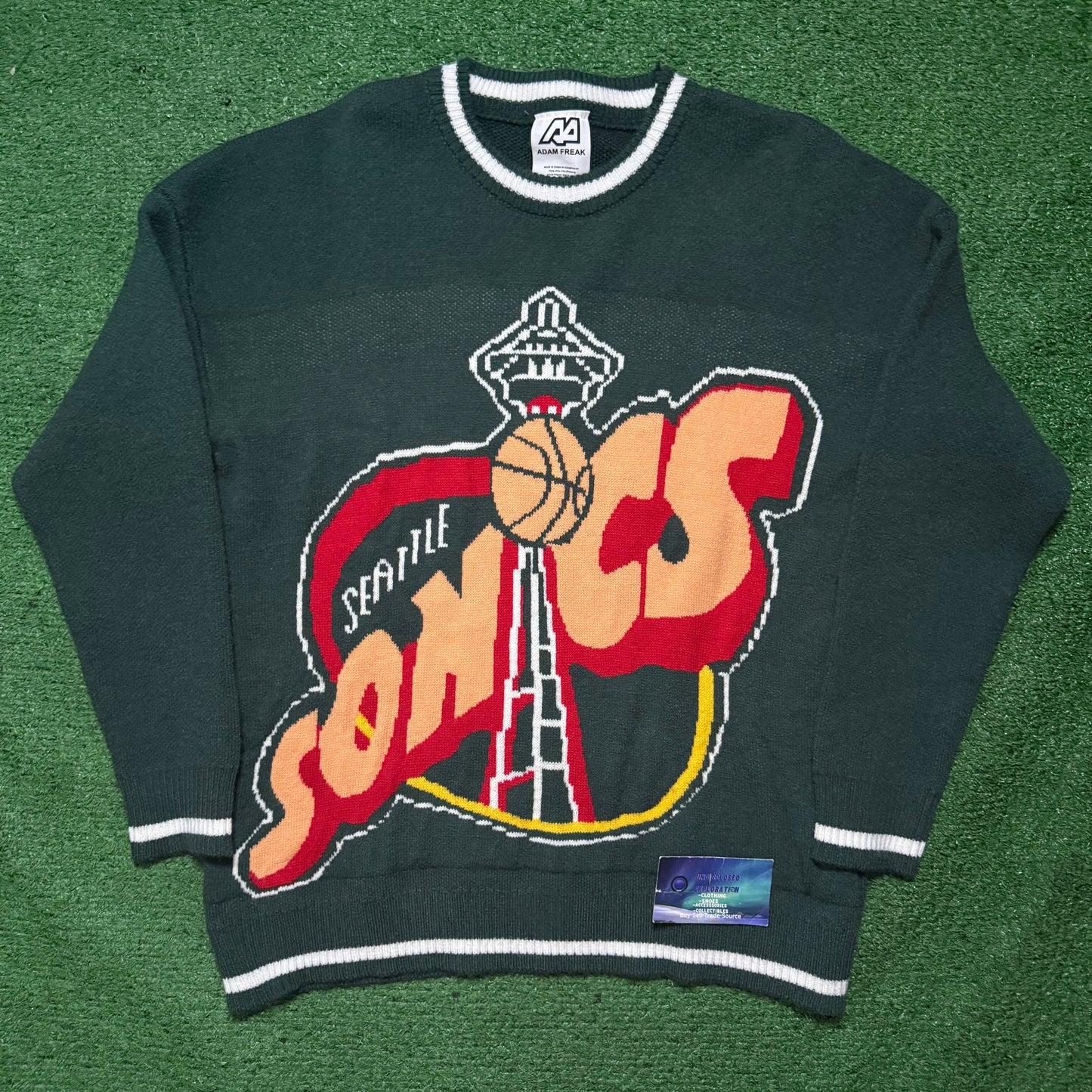 Seattle SuperSonics Knit Sweater