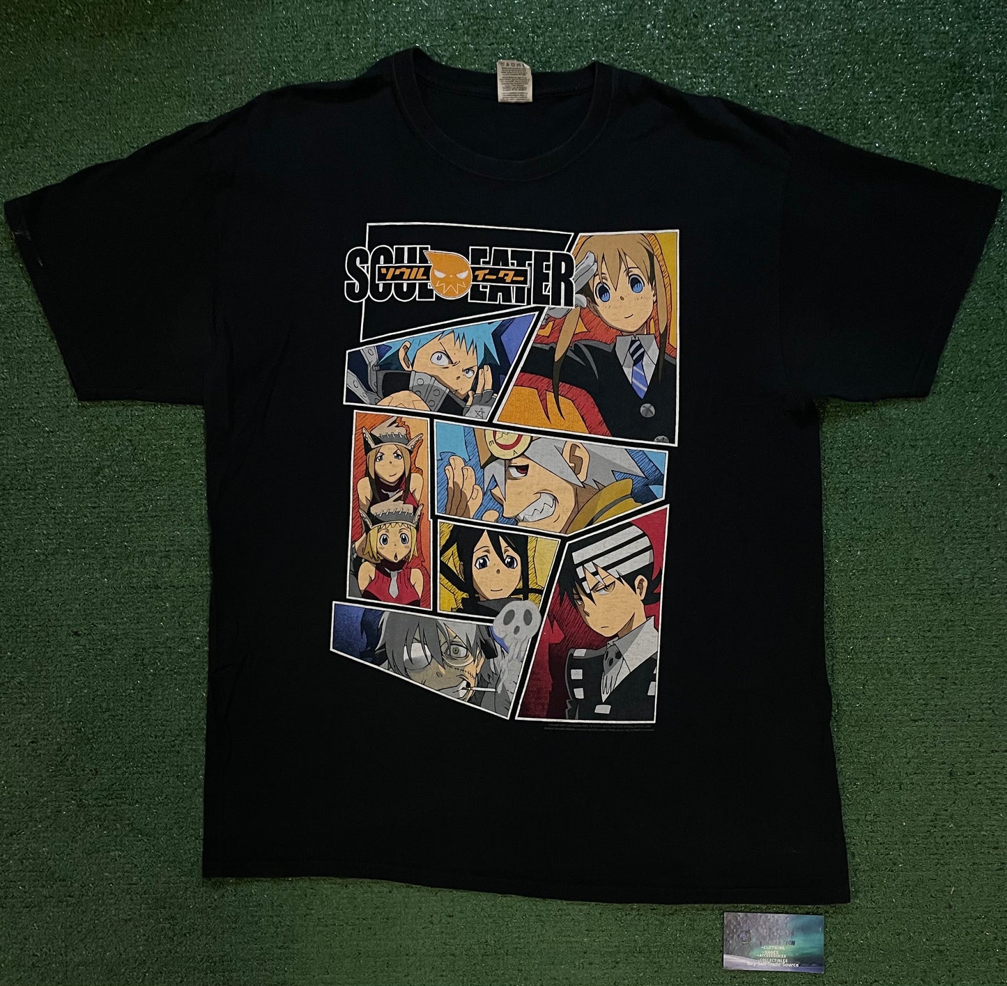 Vintage 2000s Soul Eater anime manga tee
