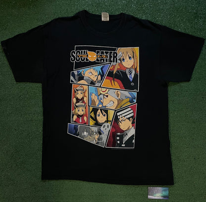 Vintage 2000s Soul Eater anime manga tee