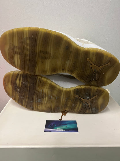 Jordan 10 ovo white size 11men/12.5women