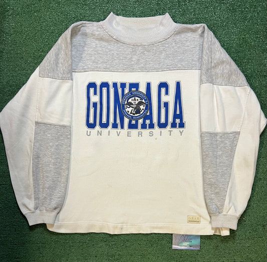 Vintage 1990s Gonzaga university crewneck