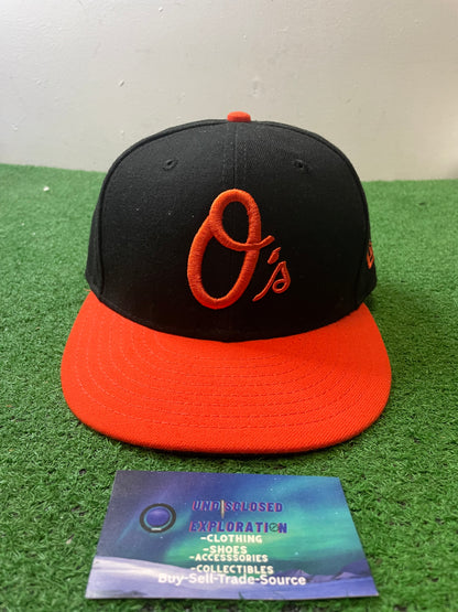 Baltimore orioles new era fitted hat