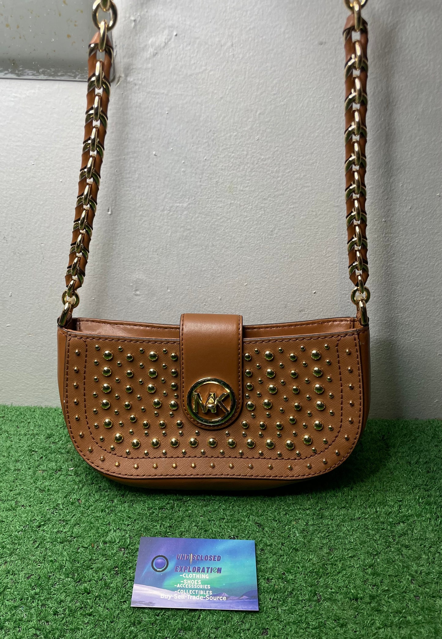 MICHAEL KORS XS Pouchette Carmen brown bag