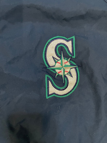 Vintage 2000s Seattle Mariners short sleeve quarter zip